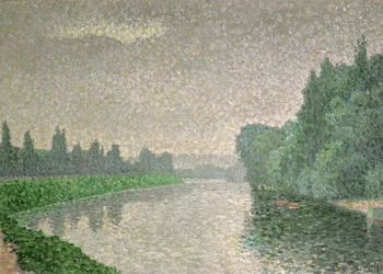 Die Marne bei Morgengrauen, 1888